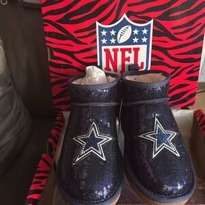 Dallas Cowboys Boots Sparkle